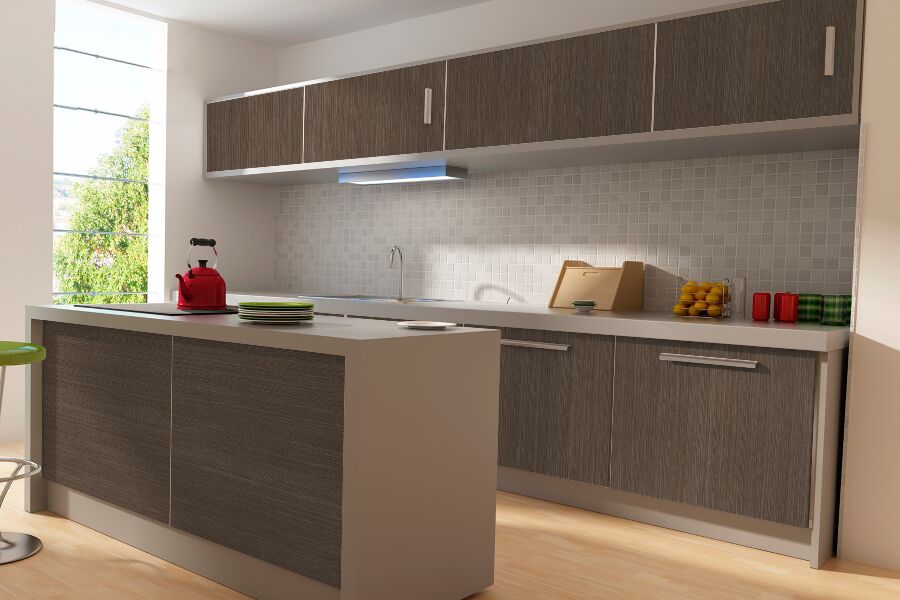 Cocina integral en melamina